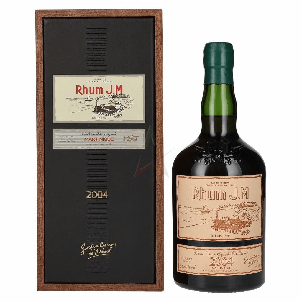 j.m j.m rhum vieux agricole 15y millesime 2004 70 cl in astuccio - foto 2