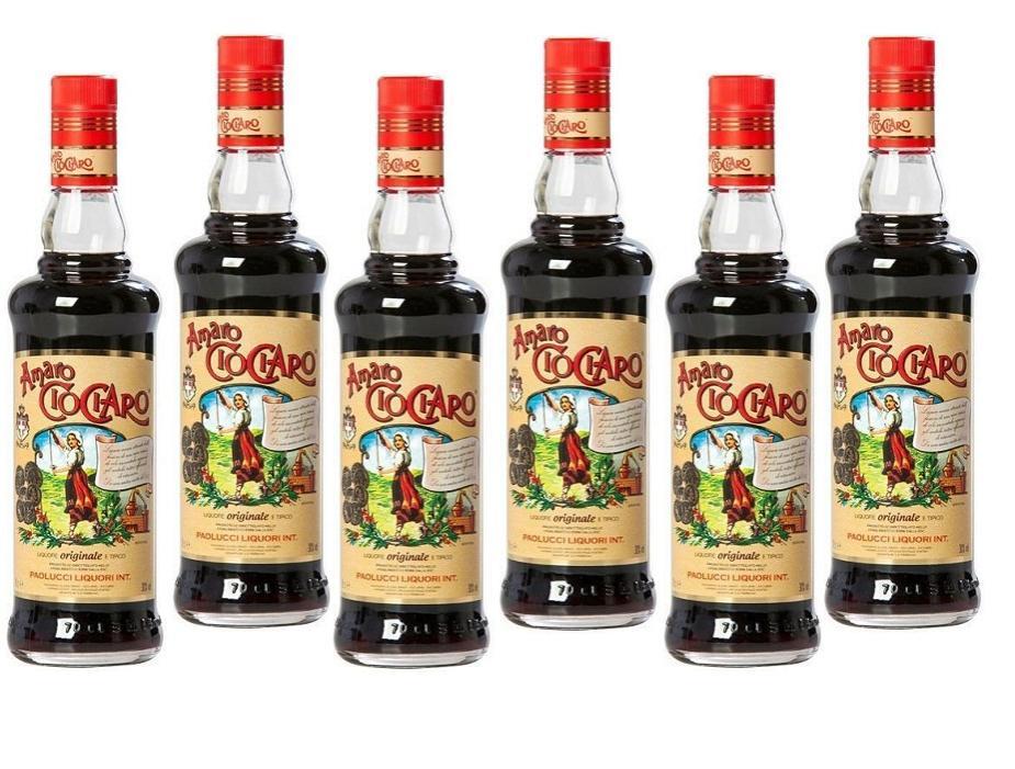 paolucci paolucci amaro ciociaro 70 cl 6 bottiglie