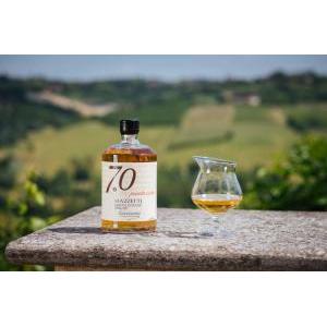 7.0 grappa di ruche' barricata 100% cru 70 cl