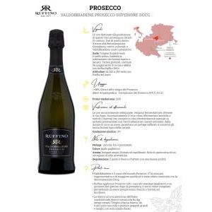 Prosecco valdobbiadene superiode extra dry docg 75 cl 6 bottiglie