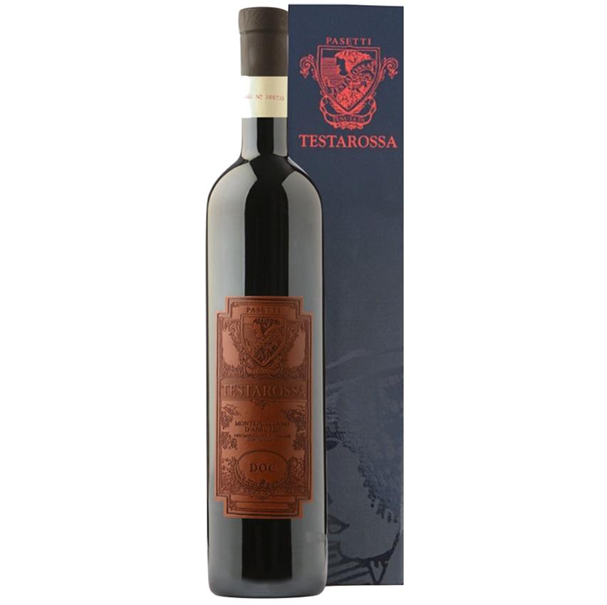 pasetti pasetti testarossa 2019 montepulciano d'abruzzo doc 1,5 magnum - foto 1