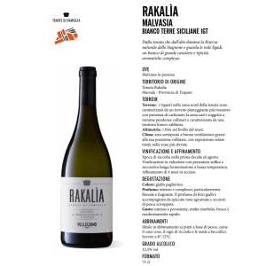 Rakalia malvasia terre siciliane igt 75 cl