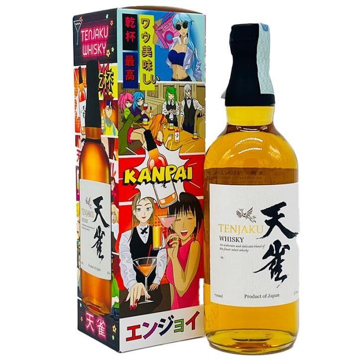 tenjaku tenjaku whisky japan blended  in astuccio anime limited edition 70 cl