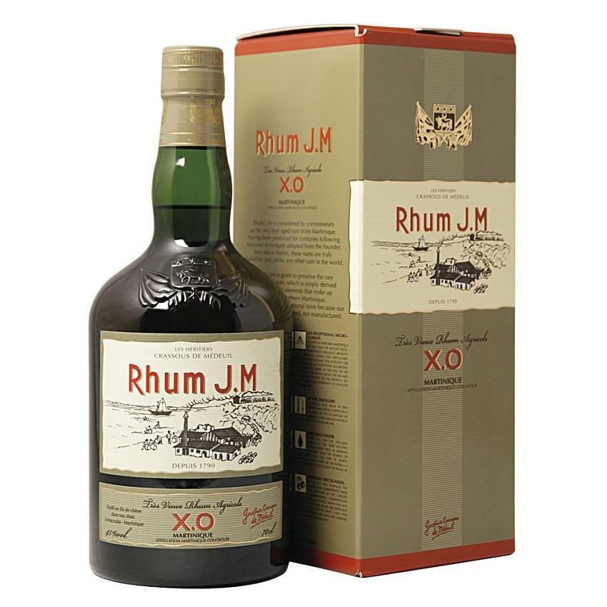 j.m j.m rhum x.o 70 cl tres vieux agricole martinique in astuccio - foto 1