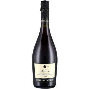 Lambrusco di sorbara vino frizzante secco doc 75 cl