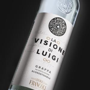 Grappa la visione di luigi la bianca distillazione ecosostenibile 70 cl