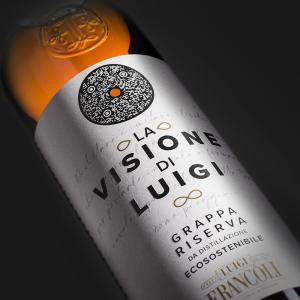 Grappa la visione di luigi riserva distillazione ecosostenibile 70 cl