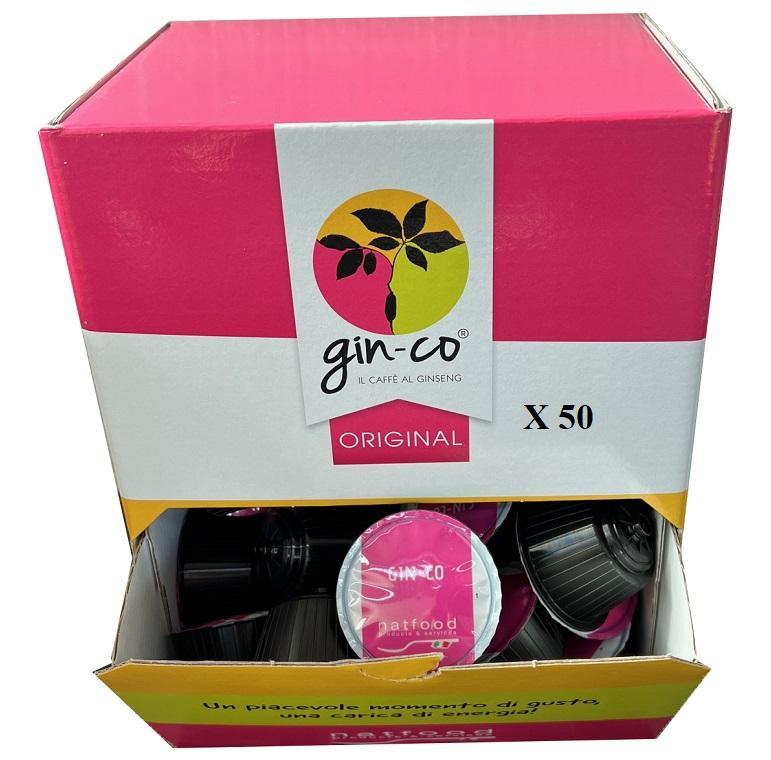 natfood natfood ginseng ginco solubile gin-co capsule compatibile dolce gusto 50 capsule - foto 1