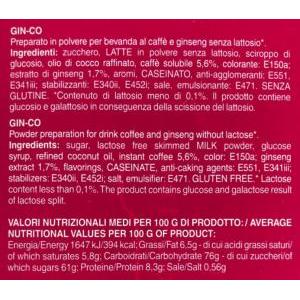 Ginseng ginco solubile gin-co capsule compatibile dolce gusto 50 capsule