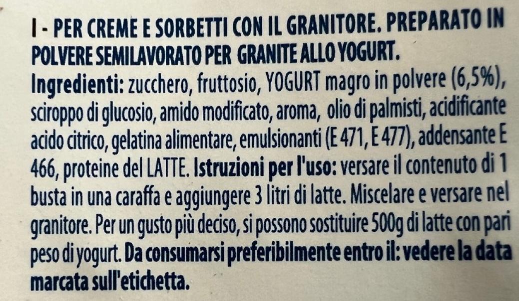 fabbri 1905 fabbri1905 preparato per crema fredda yogurt gluten free 750g 70porzioni - foto 2