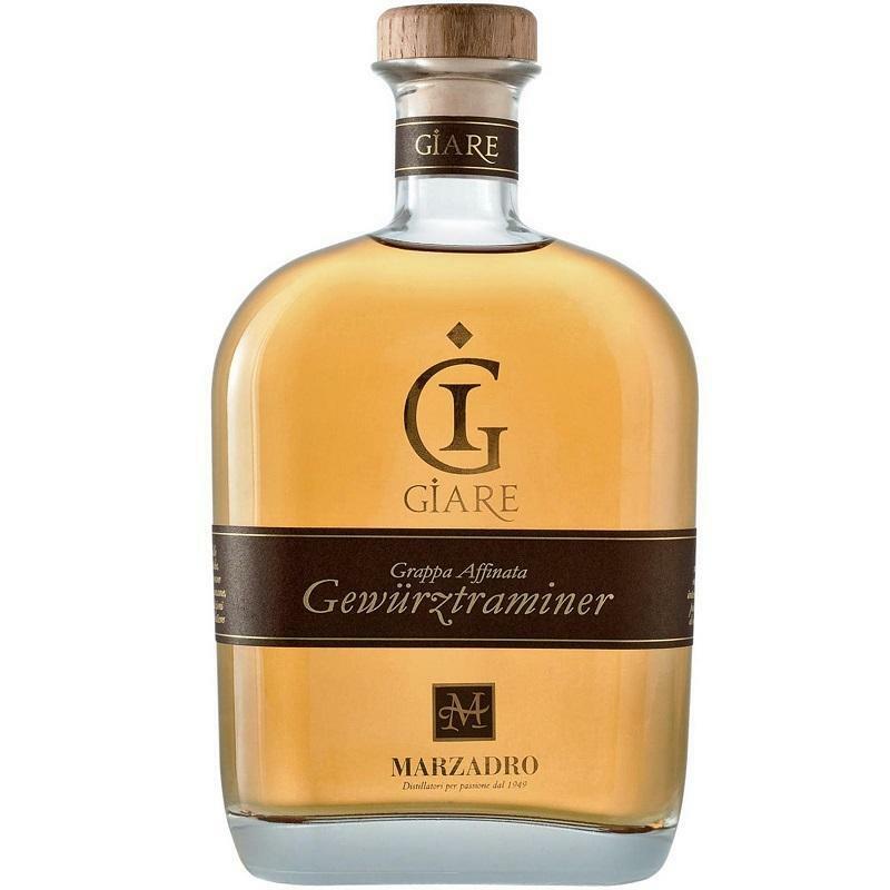 distilleria marzadro distilleria marzadro grappa giare gewurztraminer 70 cl in astuccio - foto 1