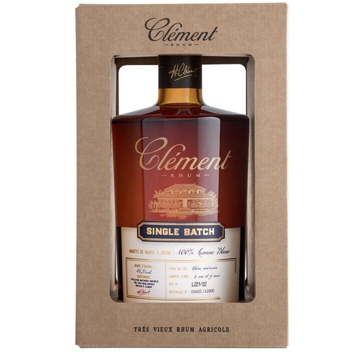 clement clement rhum agricole single batch 100% canne bleue 50 cl - foto 1