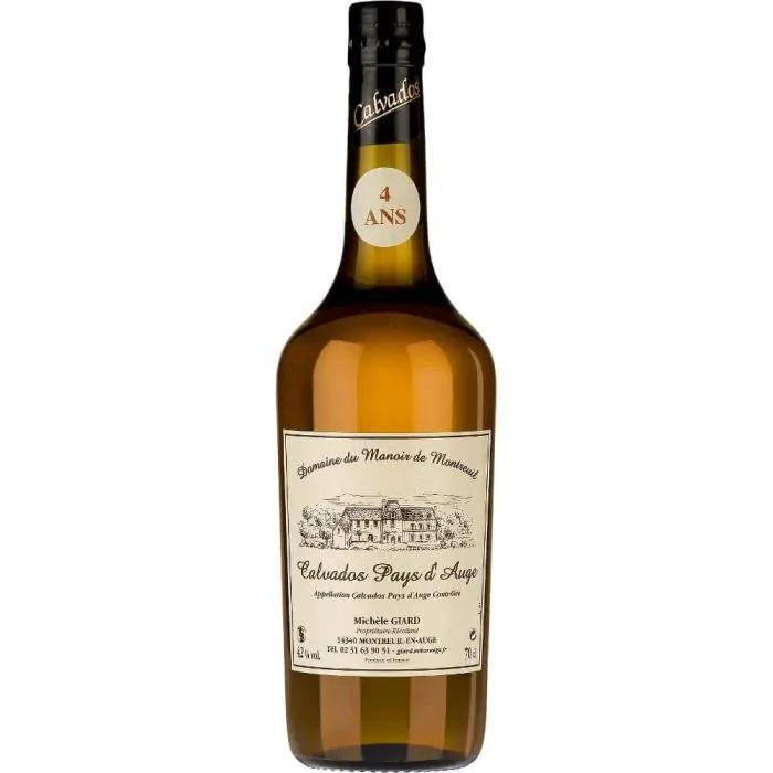 giard michele giard calvados pays d'auge 4 anni 70 cl