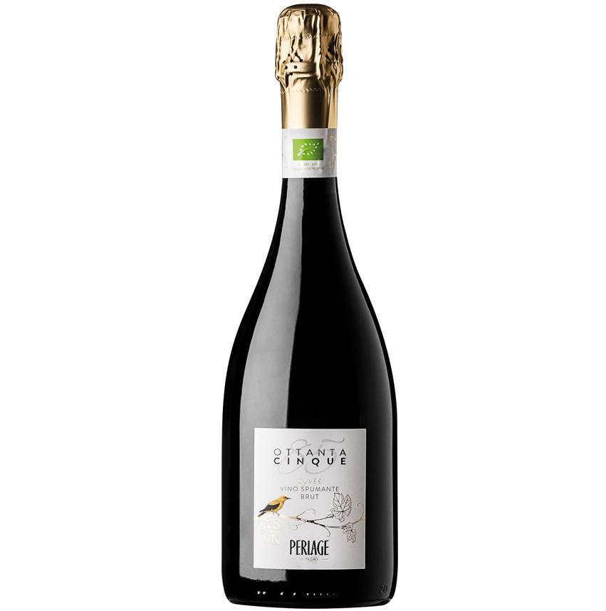 perlage perlage ottantacinque cuvee vino spumante brut biologico e vegano 75 cl - foto 1