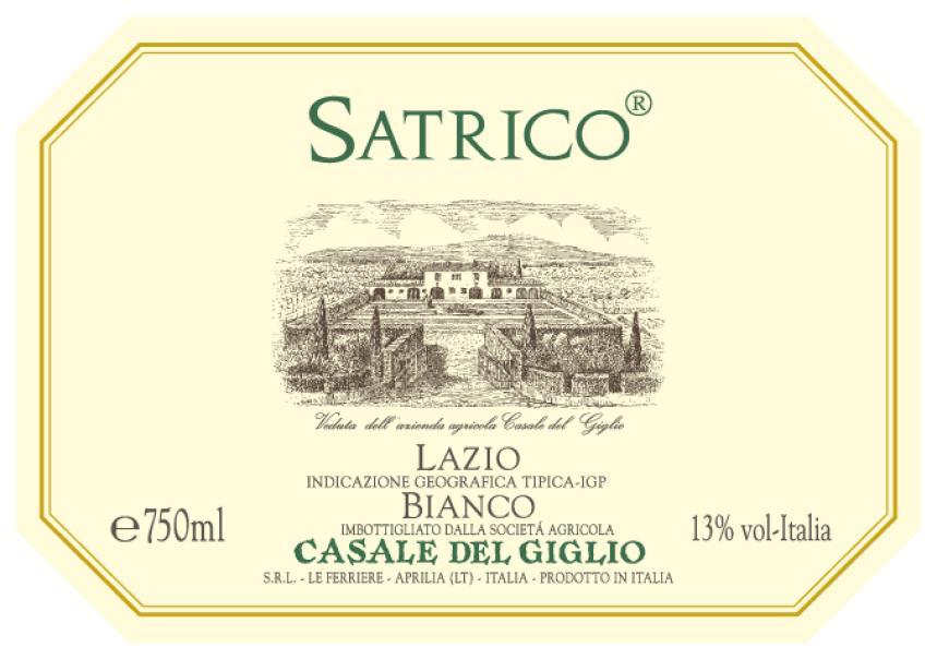 casale del giglio casale del giglio satrico 2023 lazio igt 75 cl 6 bottiglie