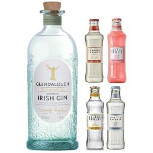 Wild botanical gin 70 cl con kit 4 bottiglie the london essence miste