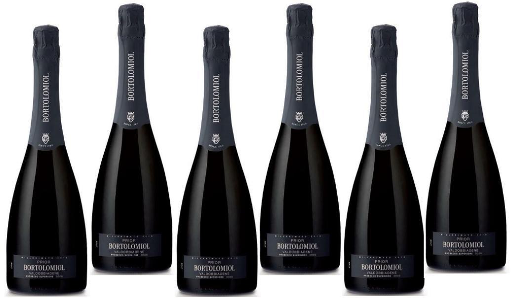 bortolomiol bortolomiol prior valdobbiadene prosecco superiore brut millesimato 2023 docg  75 cl