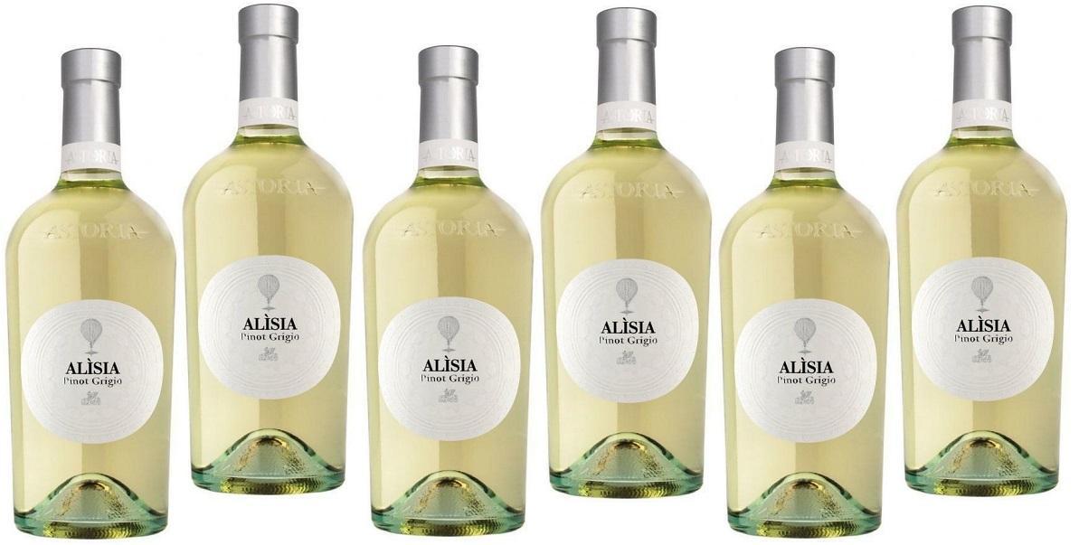 astoria astoria alisia pinot grigio igt 75 cl 6 bottiglie - foto 1