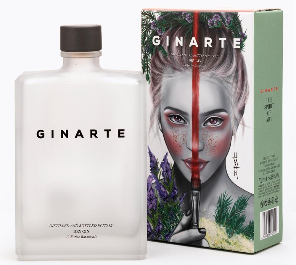 ginarte ginarte dry gin uman limited edition 70 cl - foto 1