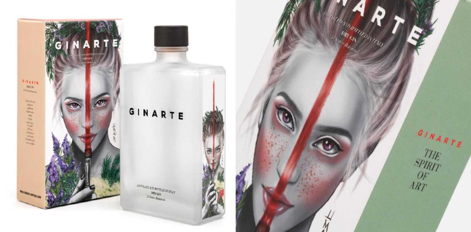 ginarte ginarte dry gin uman limited edition 70 cl - foto 3