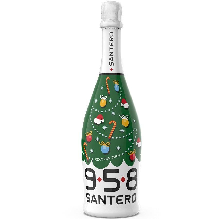 santero 958 santero 958 extra dry christmas edition verde natale 2023 limited edition 75 cl - foto 1