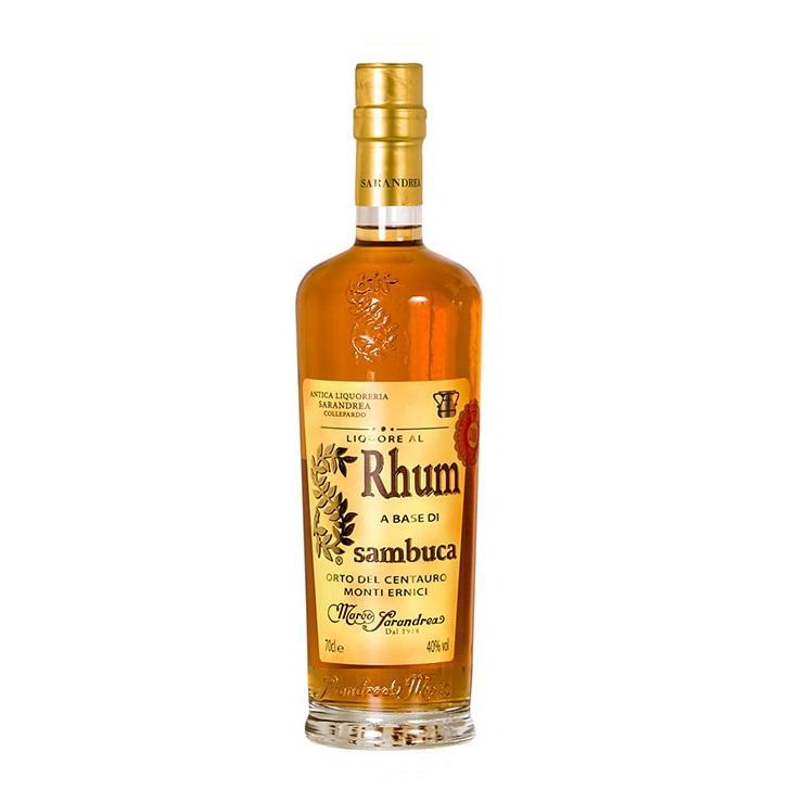 sarandrea sarandrea liquore al rhum a base di sambuca 70 cl - foto 1