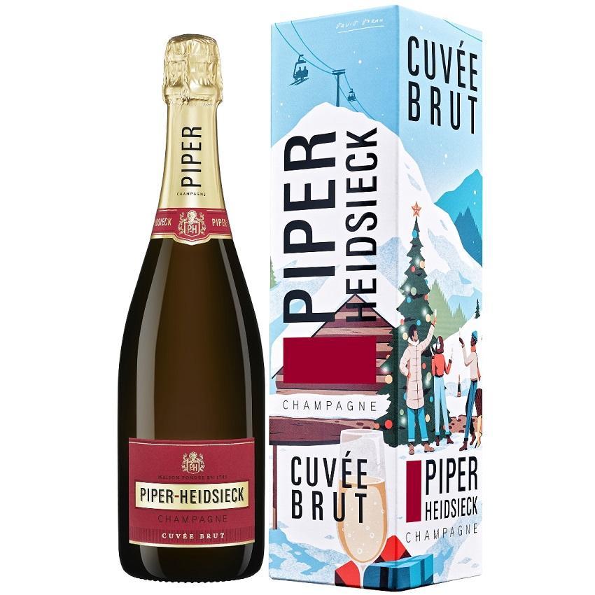 piper-heidsieck piper-heidsieck champagne cuve brut winter limited edition 75 cl - foto 1