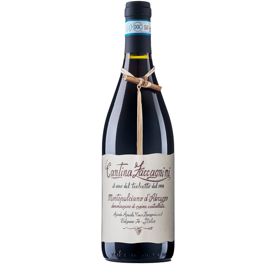 zaccagnini zaccagnini tralcetto montepulciano d'abruzzo 2021 doc 75 cl