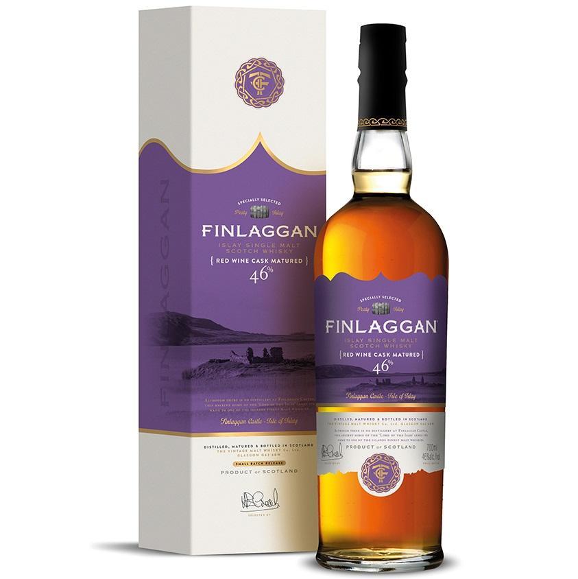 finlaggan finlaggan islay scotch whisky red wine cask matured 70 cl in astuccio - foto 1