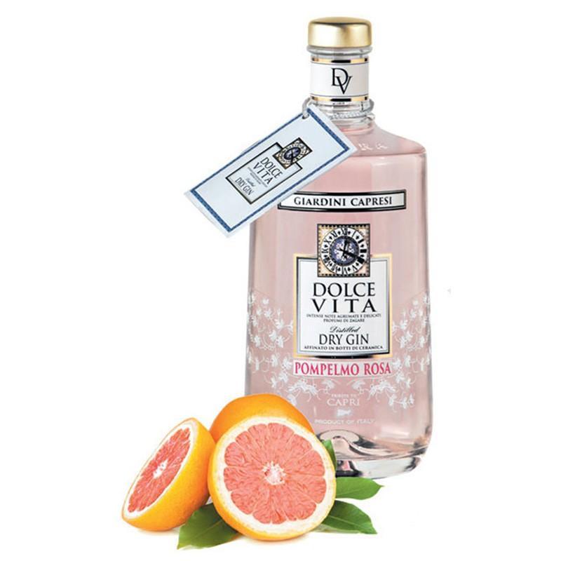 bagnoli bagnoli dolce vita dry gin pompelmo rosa giardini capresi 70 cl