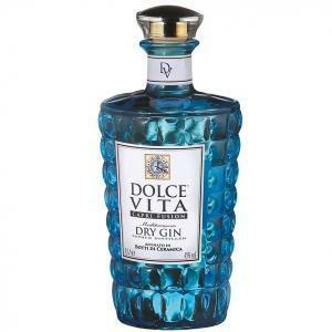 Dolce vita mediterranean dry gin capri fusion 70 cl