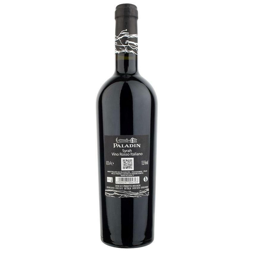 paladin paladin syrah 2021 vino varietale d'italia rosso 75 cl - foto 2