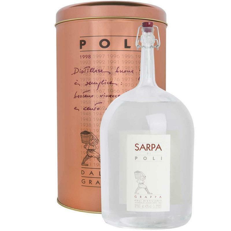 poli poli sarpa grappa big mama 3 litri in astuccio