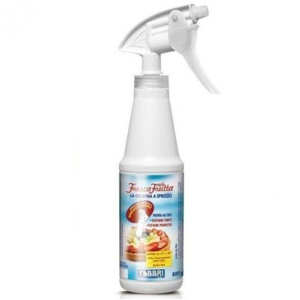 fabbri 1905 fabbri gelatina spray fresca frutta per alimenti 800g senza glutine