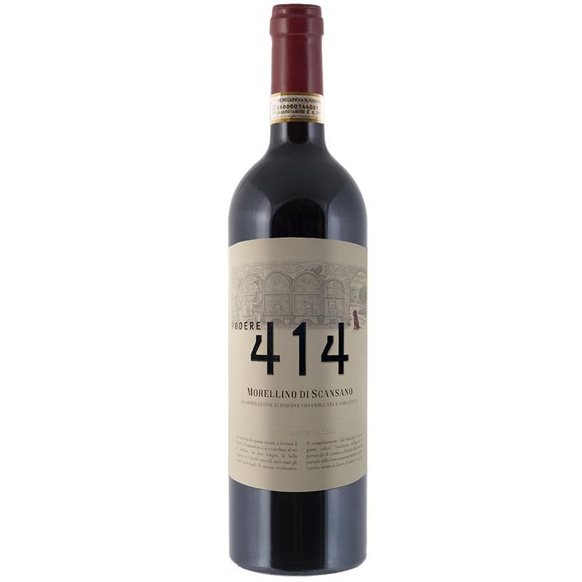 podere 414 podere 414 vino rosso morellino di scansano 2021 docg 75 cl