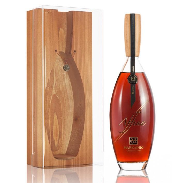 distilleria marzadro distilleria marzadro grappa affina riserva acacia 1 litro in astuccio