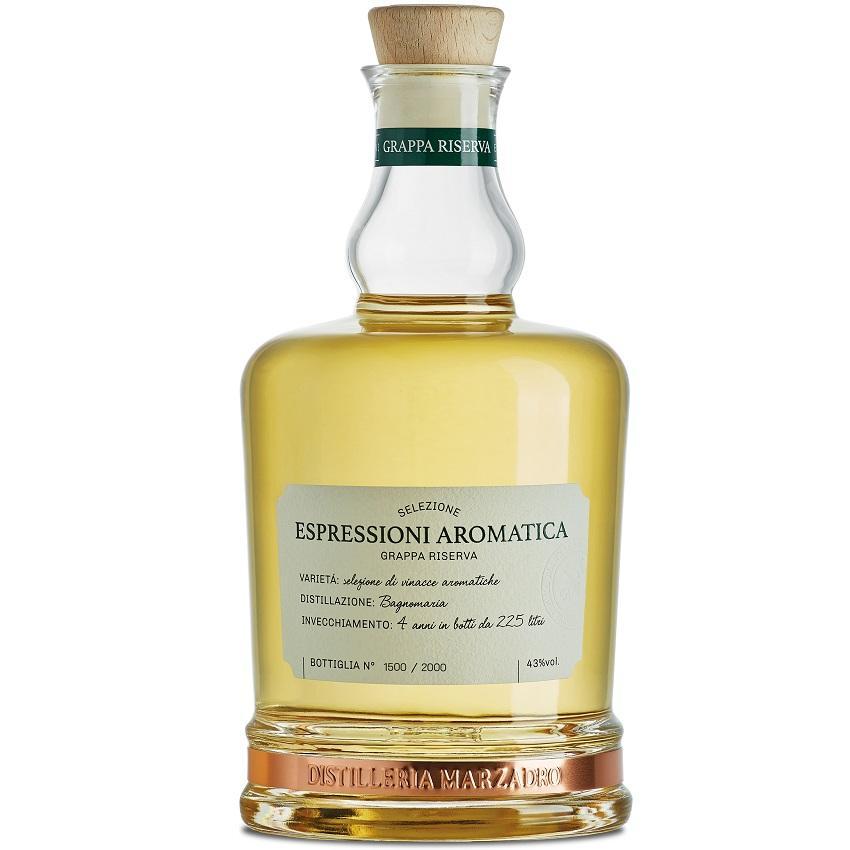 distilleria marzadro distilleria marzadro grappa espressioni aromatica 70 cl in astuccio - foto 1