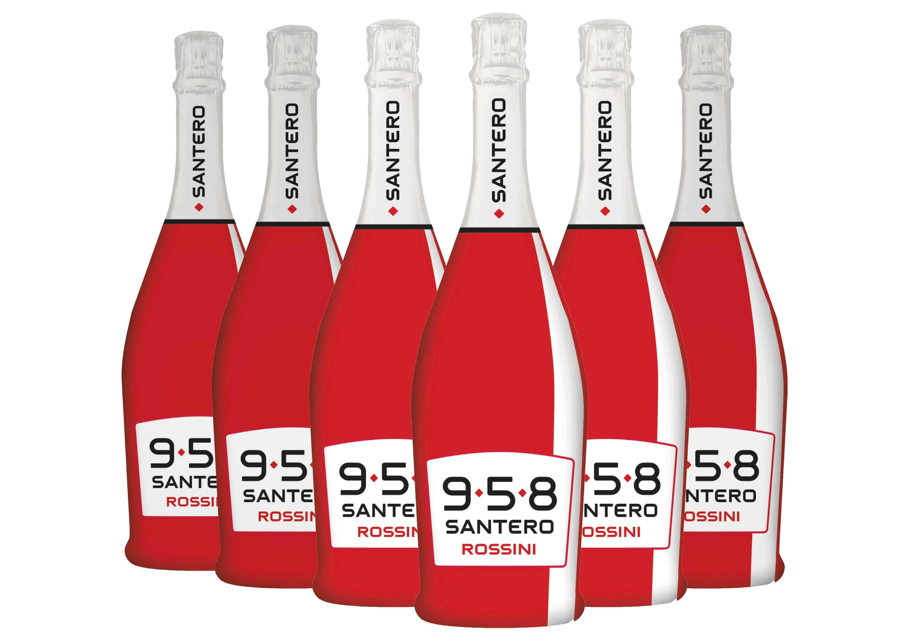 santero 958 santero 958 rossini fragola 75 cl 6 bottiglie