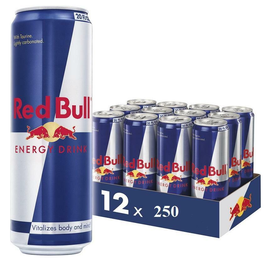 red bull red bull energy drink 250 ml 12 pz - foto 1