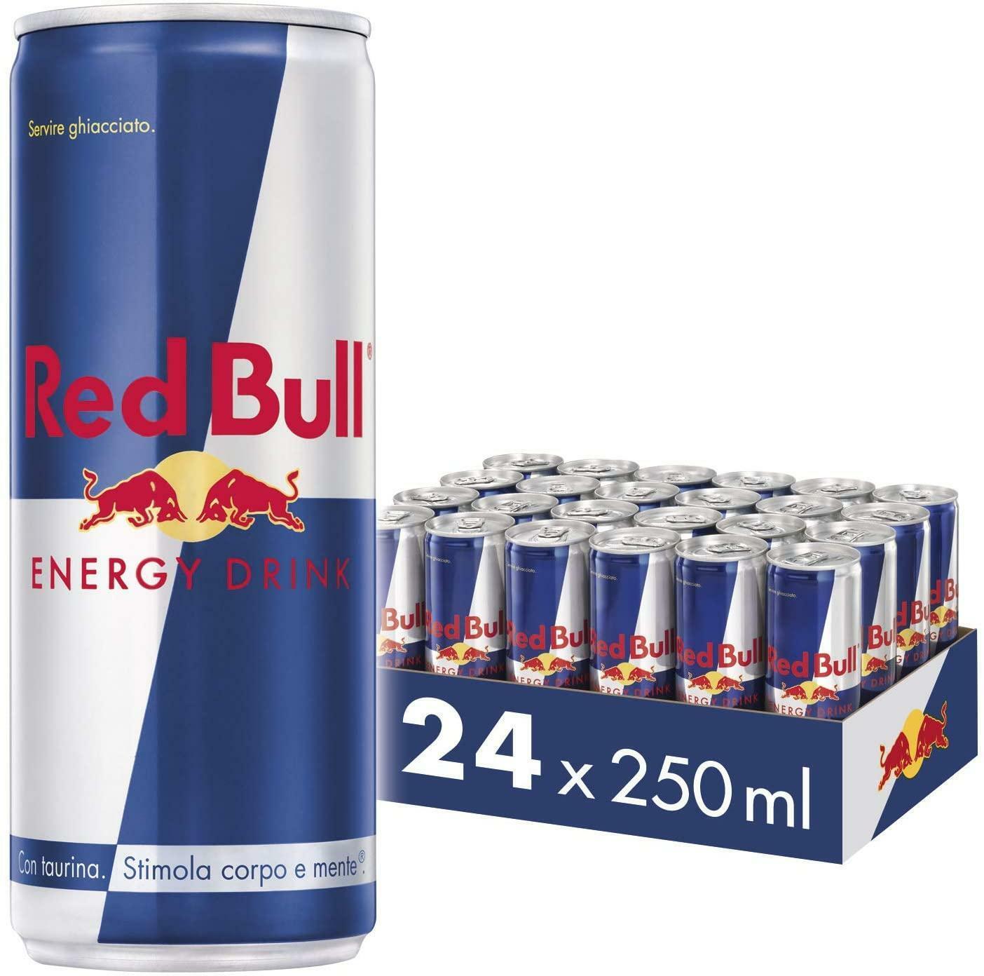 red bull red bull energy drink 250 ml (24 pz) - foto 1