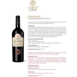 San magno 2021 cesanese del piglio docg 75 cl