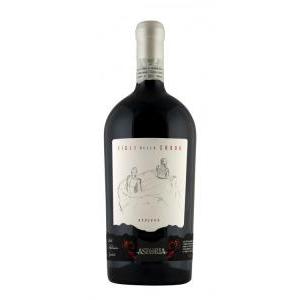 Vino rosso figli della croda 2018 veneto rosso igt 1,5 lt magnum in astuccio