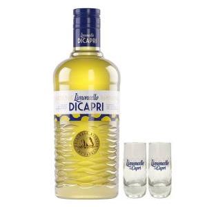 Limoncello originale 1 lt con due bicchieri