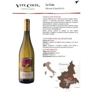 La gatta 2023 moscato d' asti docg 75 cl