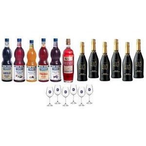 Special pack spritz con 6 bicchieri in vetro