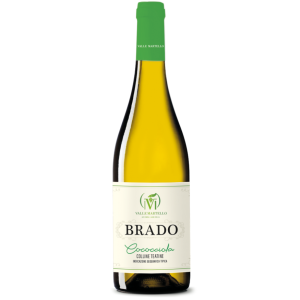 Brado vino bianco cococciola 2023 colline teatine igt 75 cl