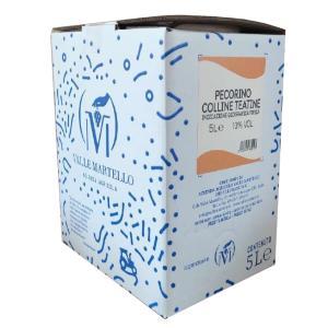 Bag in box vino bianco pecorino igt colline teatine miriade 5 lt