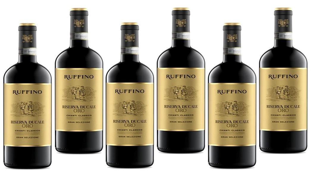 cantina ruffino cantina ruffino riserva ducale oro 2020 chianti classico gran selezione docg 375 ml 6 mezze bottiglie