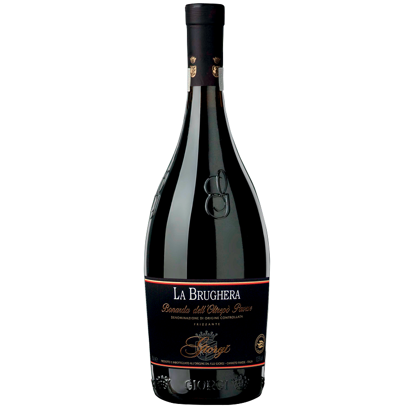 giorgi giorgi la brughera bonarda dell'oltrepo pavese doc 75 cl