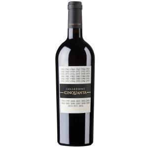 Collezione cinquanta vino rosso d'italia 75 cl